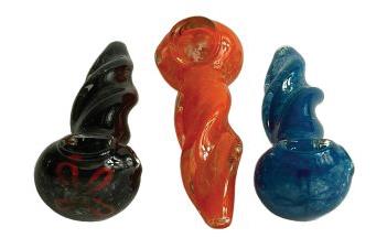 (25ct) 3.5" Twist Glass Hand Pipe $2.5 EA