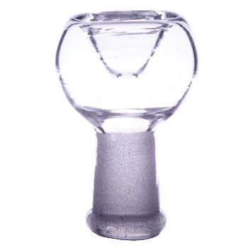 (12ct) Tazón de vidrio hembra de 10 mm transparente $2 c/u