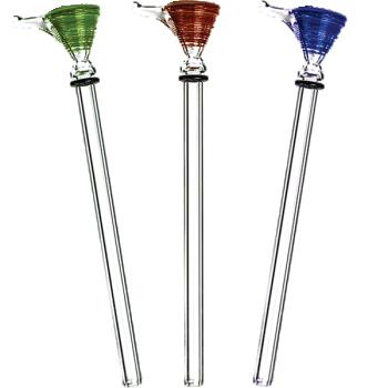 (12ct) 6" Colored Martini Downstem Assorted Colors $3.75 EA