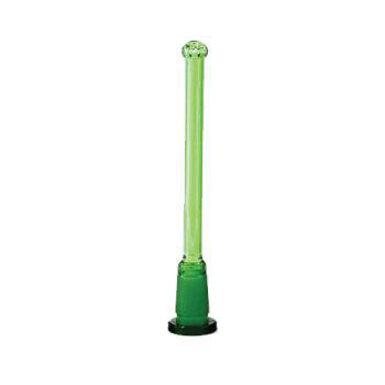 (6ct) 14mm 5" Green Showerhead Glass Downstem $2.99 EA
