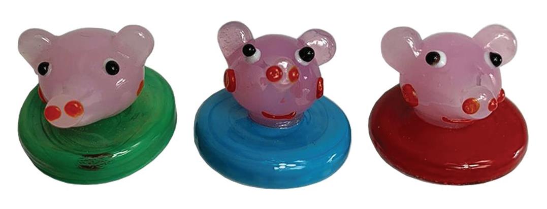 (24ct) Elephant Glass Carb Cap
Assorted Colors $1.99 EA