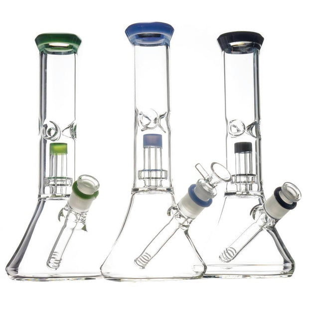 (3ct) 11" High Quality Beaker with Perc Assorted Colors $30 EA