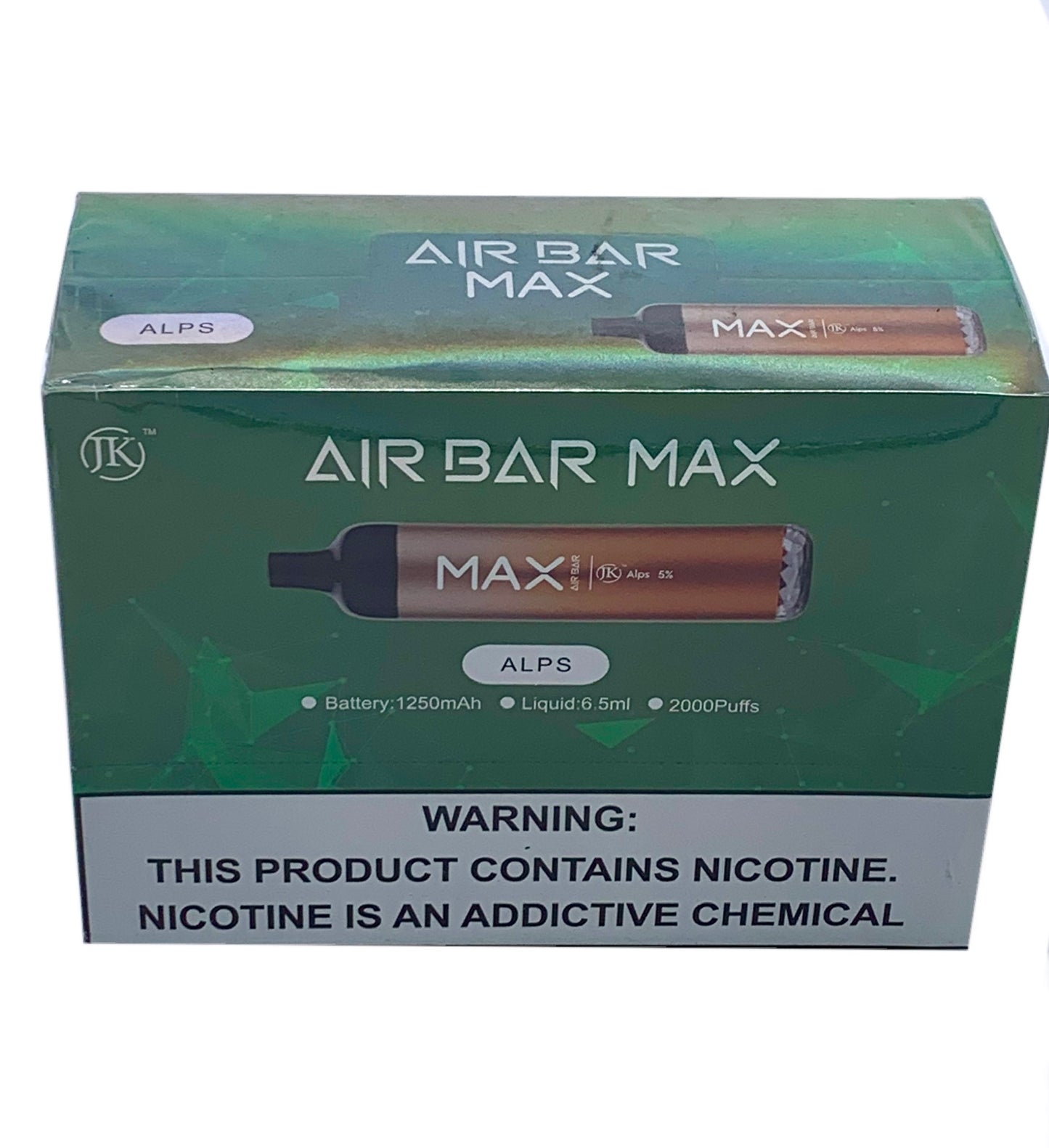 Air Bar Max 2000 Puffs Alps | Alps vape Puffs | Blinkimports