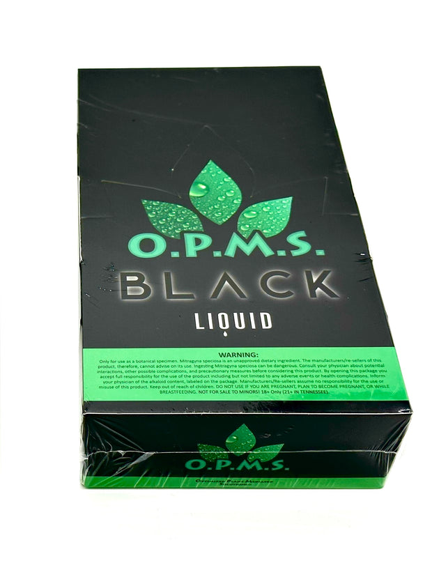 (45ct) OPMS Black Liquid Kratom Shots $8.78 EA