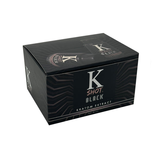 (12ct) K Shot Black Liquid Kratom Shots $7.92 EA