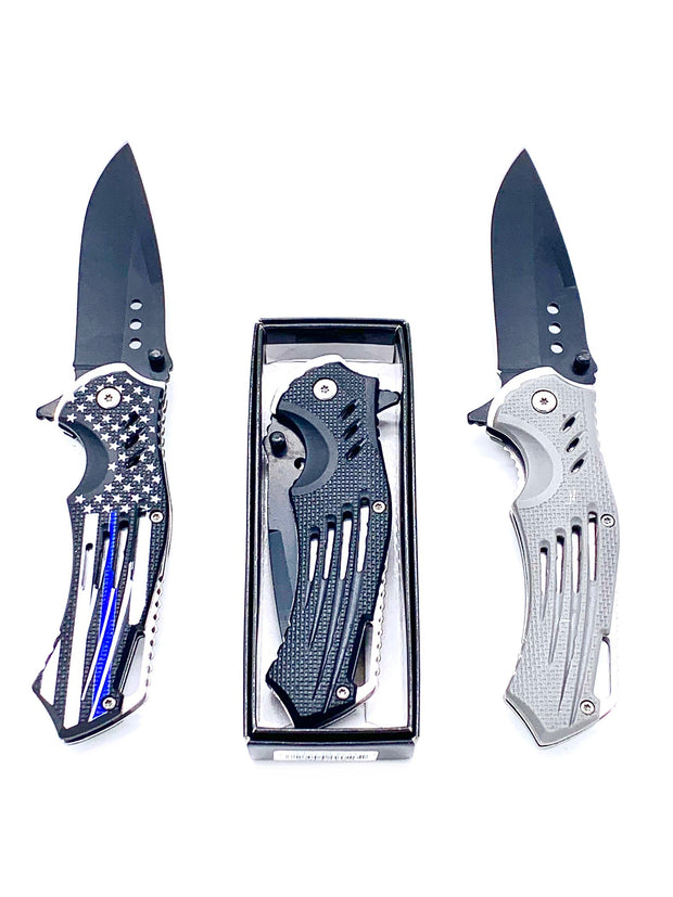 (12ct) 4" Falcon Knife Assorted Colors $3.99 EA