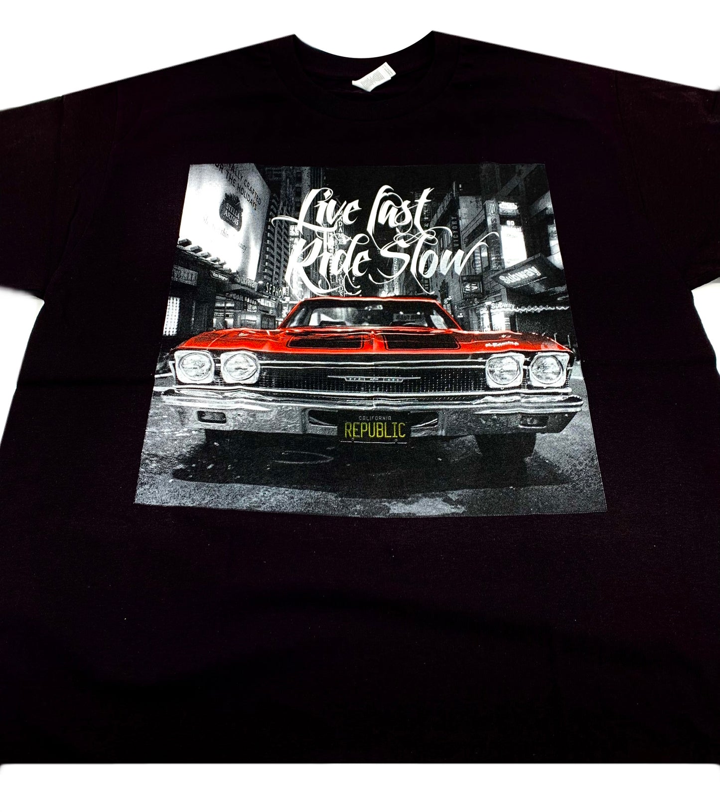 (12ct) Live Fast Ride Slow T-shirts $6.99 EA