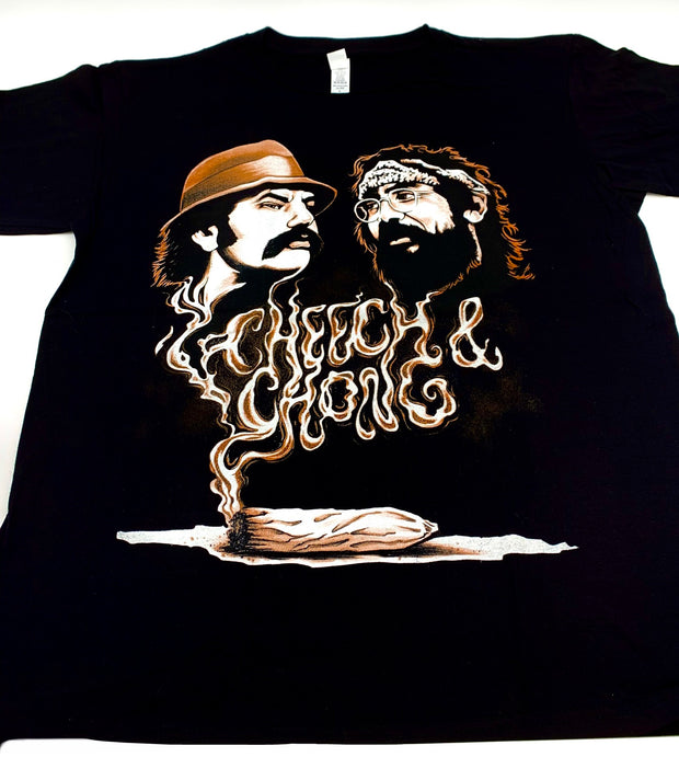 (12ct) Cheech Burning Joint T-shirts $6.99 EA