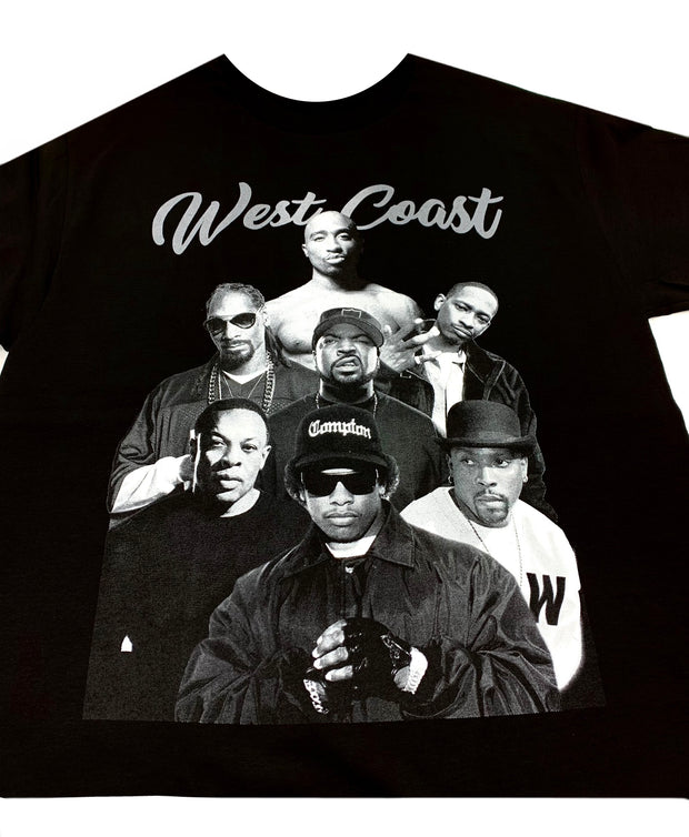 (12ct) West Coast Rappers T-shirts $6.99 EA