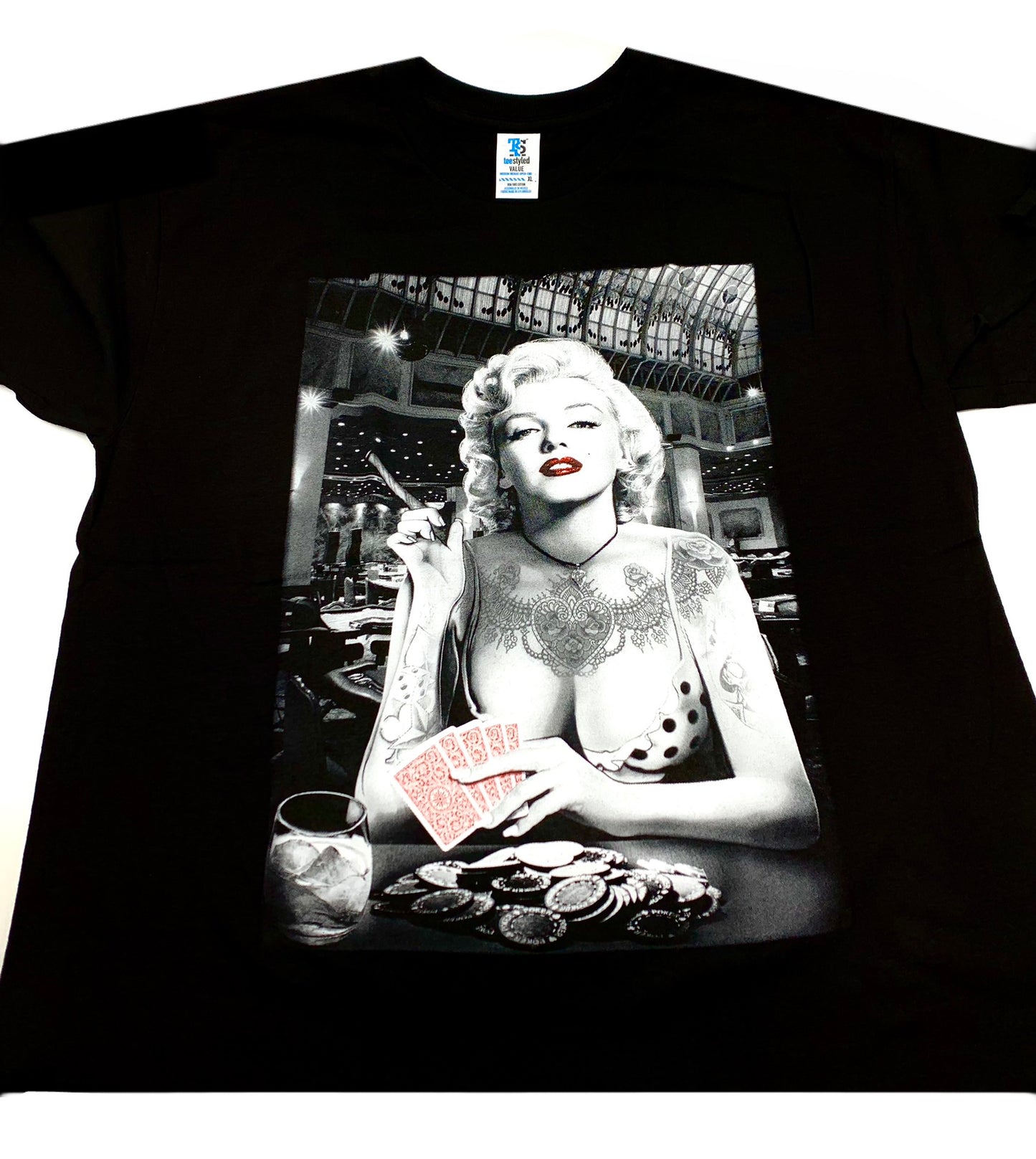 (12ct) Camisetas de Marilyn Poker $6.99 c/u