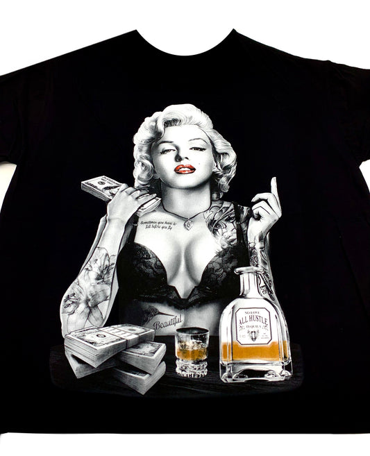 (12ct) Camisetas Marilyn Drinks $6.99 c/u