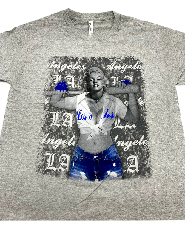 (12ct) Marilyn Los Angeles Baseball T-shirts $6.99 EA