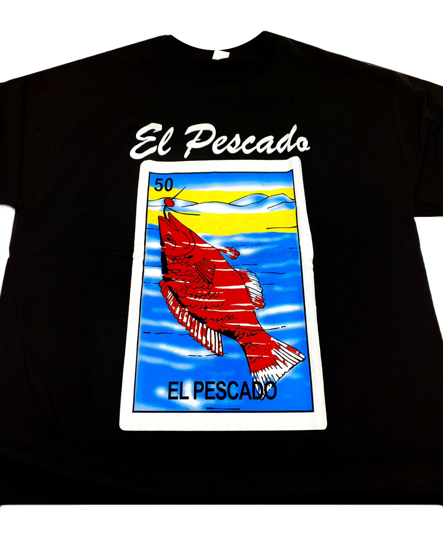 (12ct) El Pescado T-shirts $6.99 EA