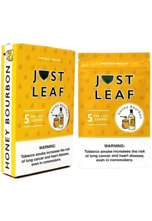 (40ct) Just Leaf Honey Bourbon