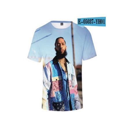 (12ct) Camisetas con imagen en azul brillante $6.99 c/u