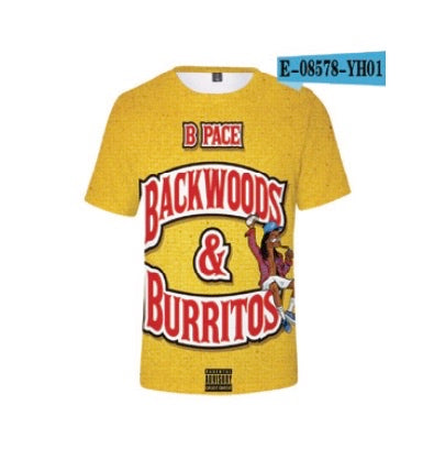 (12ct) B Pace Burritos T-shirts $6.99 EA