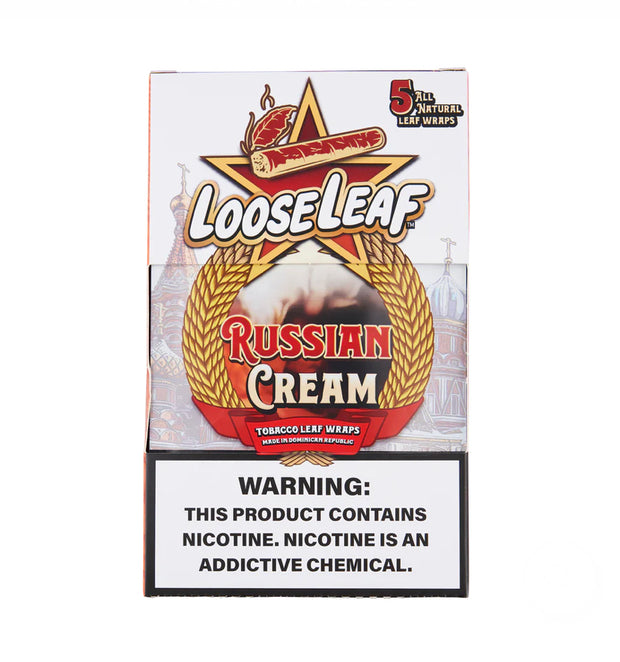 (40ct) Loose Leaf Russian Cream $1.2 EA