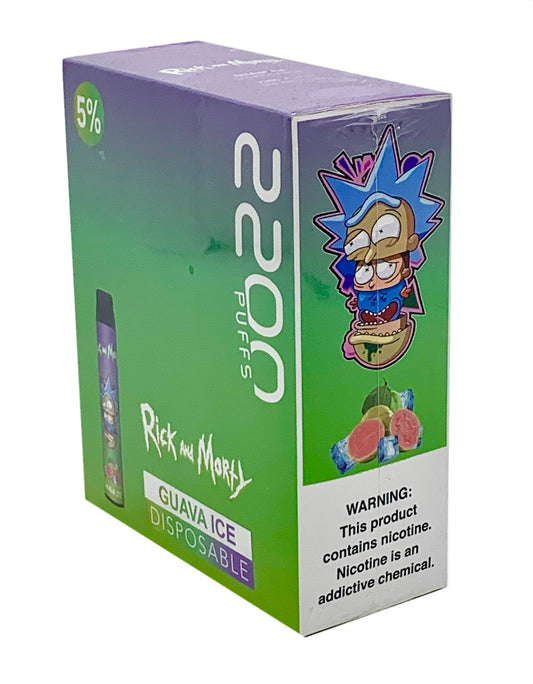 (10ct) RM 2200 Puffs Guava Ice $3.5 EA
