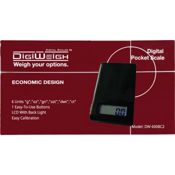 (12 unidades) Digiweigh DW-600BC2 (0,1 g) $2,99 c/u