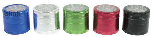 (12ct) Fresh Cut 54mm 2.2" Clear Top Grinder Assorted Colors $8.99 EA